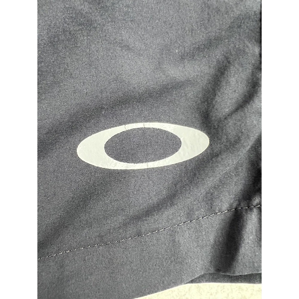 Oakley Mens 36 Blue Chino Microfiber Golf Casual Stretch Shorts 10in Inseam - Picture 3 of 14